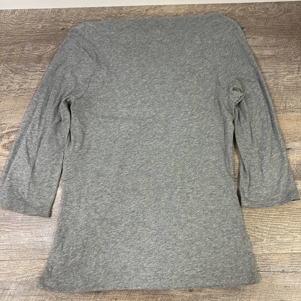 Anthropologie Ric Rac Ruffle Cowl Neck Top Size Medium - Picture 3 of 8